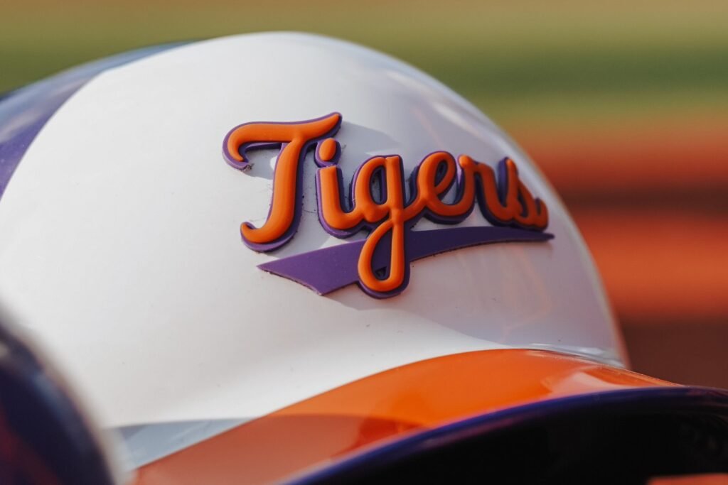 Clemson Tigers Softball Helmet. Awards